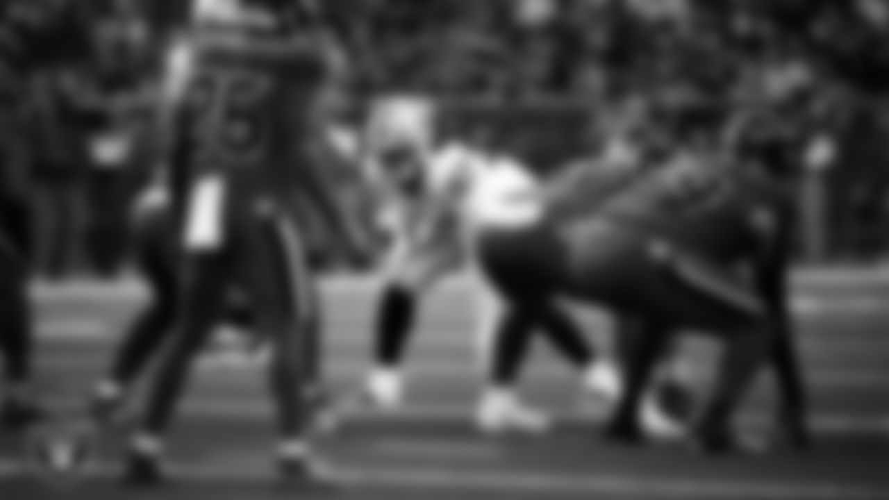 Las Vegas Raiders defensive tackle Tonka Hemingway (97) lines up before the snap during the regular season away game against the Houston Texans at NRG Stadium.