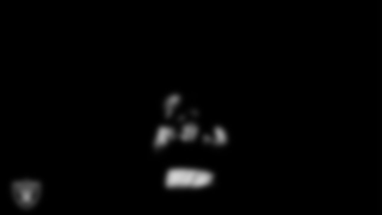 Las Vegas Raiders punter AJ Cole (6) walks out to the field for practice at Intermountain Health Performance Center.