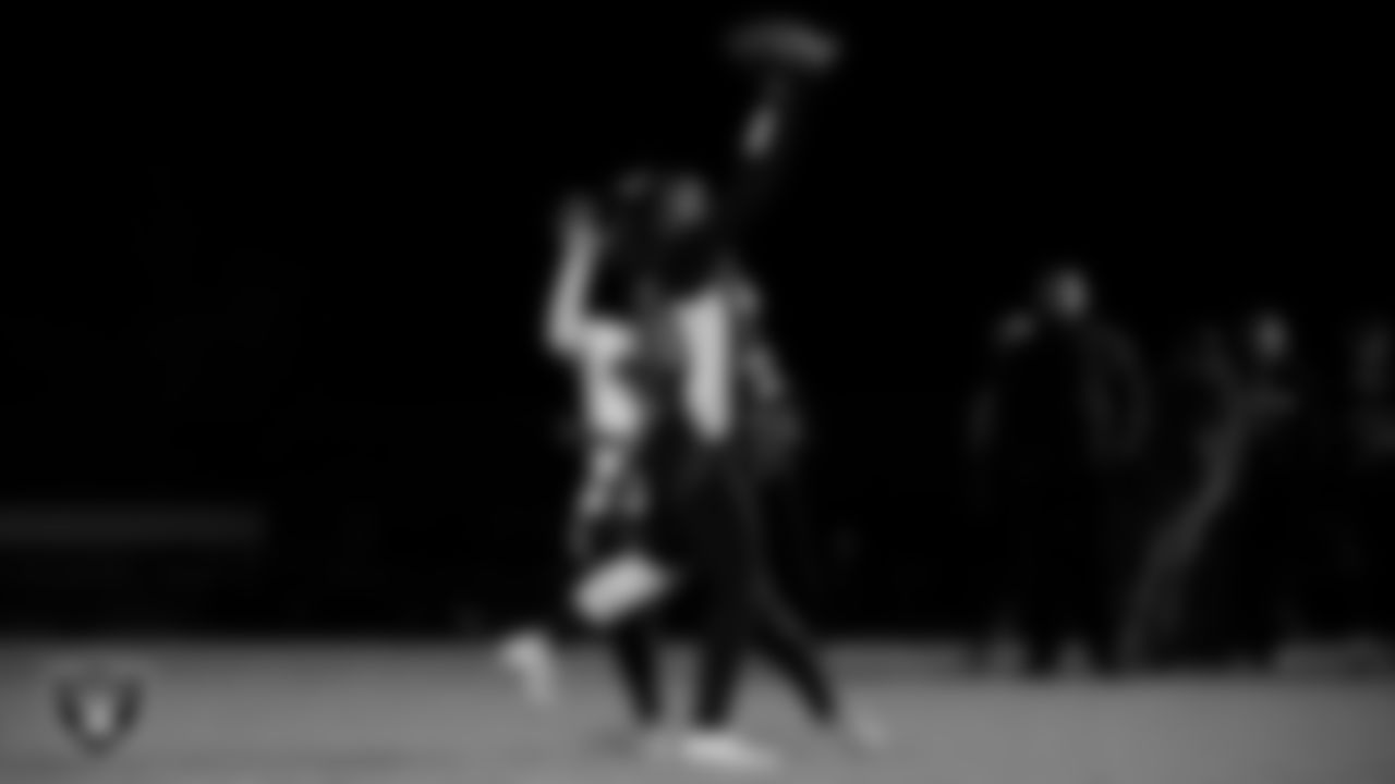 Doral Academy Red Rock hosts Democracy Preparatory Academy at Agassi Campus during the Las Vegas Raiders' High School Flag Football Showcase game at Doral Academy Red Rock.