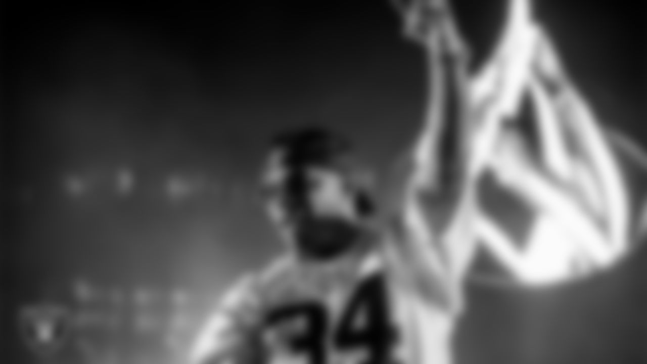 Rapper Nelly performs during halftime at the Las Vegas Raiders' regular season home game against the Dallas Cowboys at Allegiant Stadium.