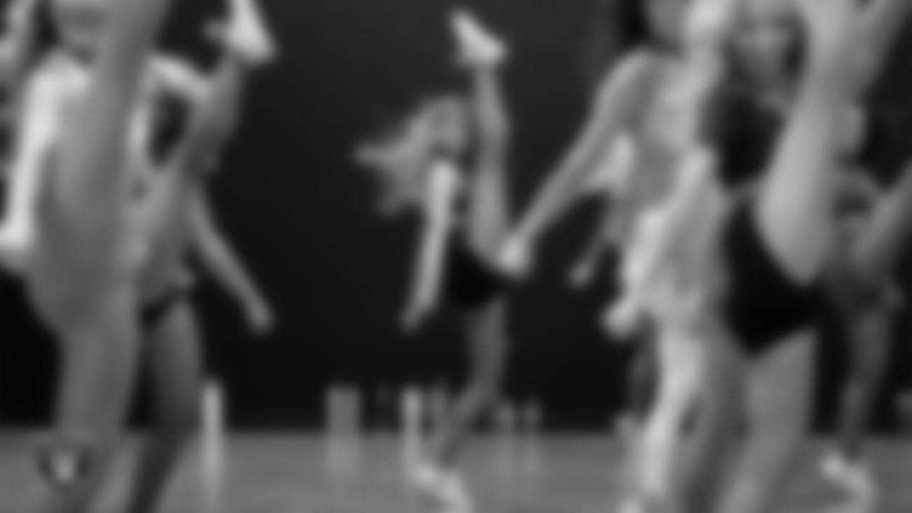 A dancer during a recruitment prep-clinic at The Studio.