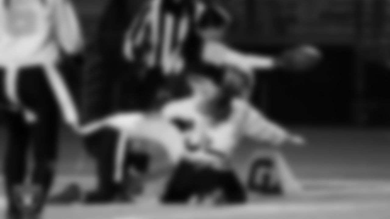 Bonanza High School hosts Amplus Academy during the Las Vegas Raiders' High School Flag Football Showcase game at Bonanza High School.