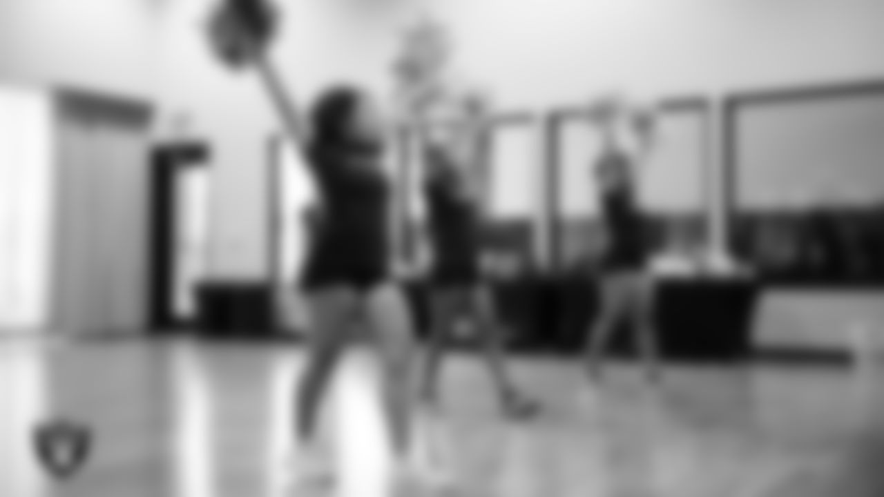 A dancer performs during a teen intensive at The Studio.