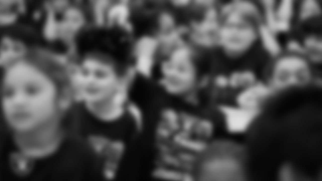 Students during a Raiders Spirit Day at Richard H. Bryan Elementary School.