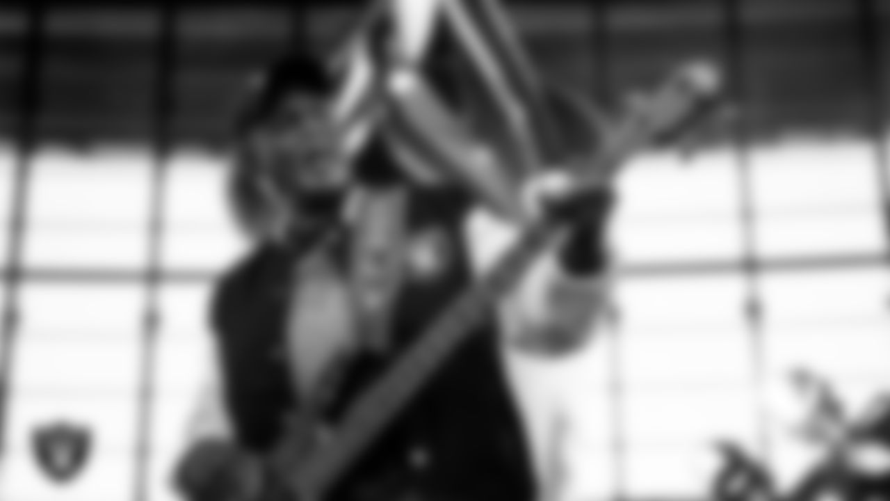 Kool & the Gang performs during halftime at the Las Vegas Raiders' regular season home game against the Jacksonville Jaguars at Allegiant Stadium.