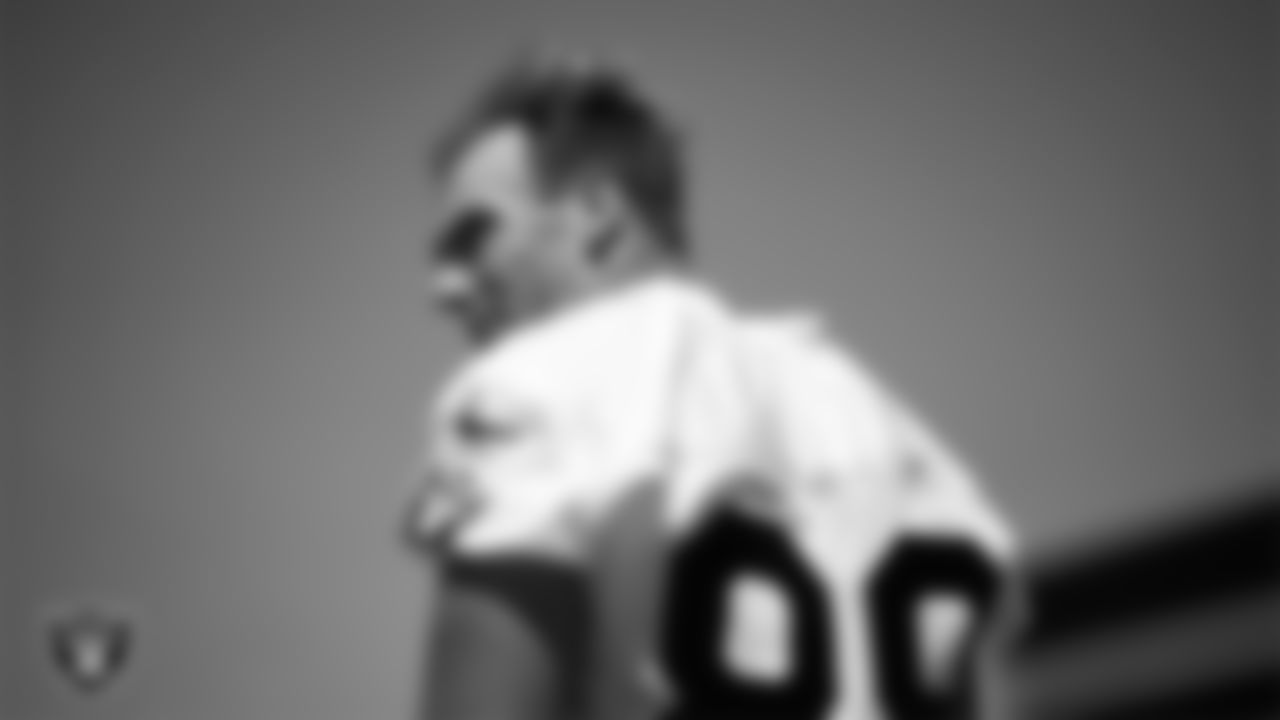 Las Vegas Raiders tight end Brock Bowers (89) at a workout during phase two of the offseason program at Intermountain Health Performance Center.
