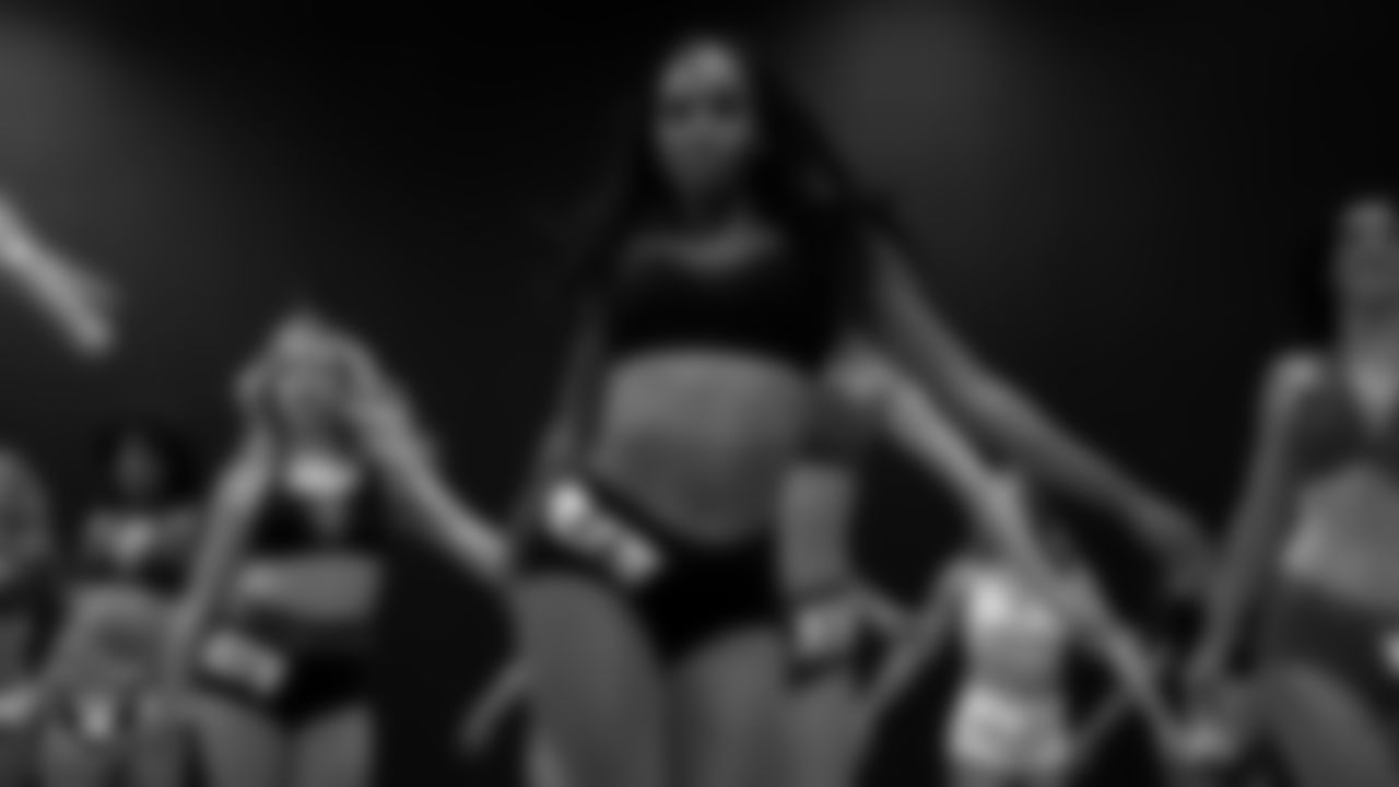 A dancer during a recruitment clinic at The Studio.