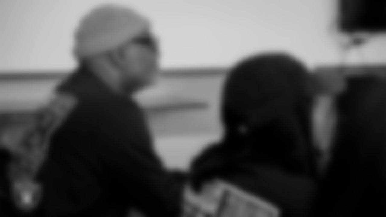 An attendee during a tour of the Historic Westside School during the Historic Westside Tour.