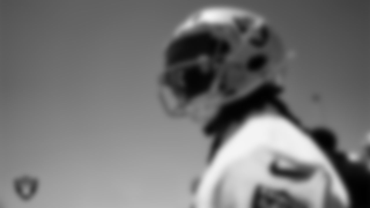 Las Vegas Raiders running back Sincere McCormick (28) on the field for mandatory minicamp at Intermountain Health Performance Center.