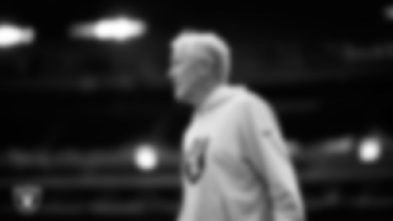 Las Vegas Raiders Head Coach Pete Carroll before the regular season away game against the Houston Texans at NRG Stadium.