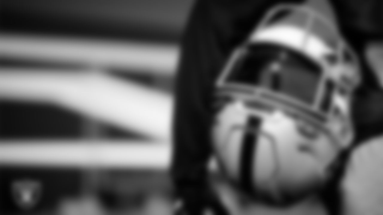 Las Vegas Raiders linebacker Jamal Adams (33) during practice at Intermountain Health Performance Center.