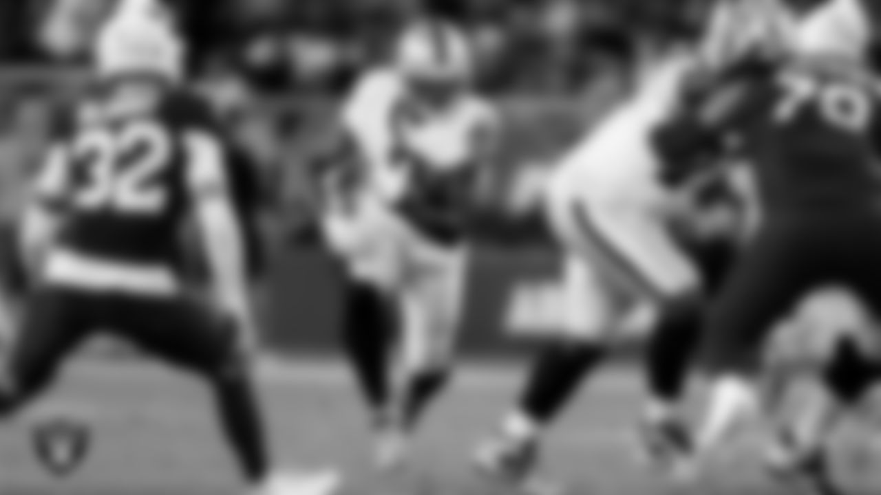 Las Vegas Raiders running back Raheem Mostert (31) during the preseason away game against the Arizona Cardinals at State Farm Stadium.