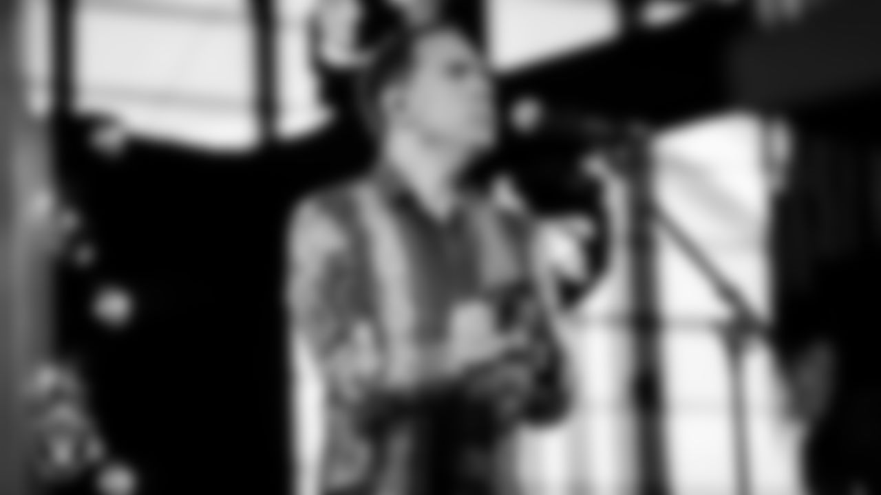 The Family Stone Band performs during halftime at the Las Vegas Raiders' regular season home game against the New York Giants at Allegiant Stadium.