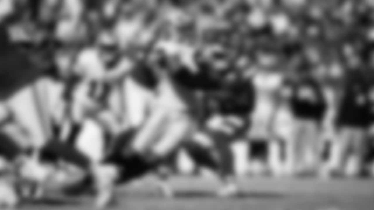 Las Vegas Raiders defensive end Tyree Wilson (9) during the regular season away game against the Kansas City Chiefs at GEHA Field at Arrowhead Stadium.