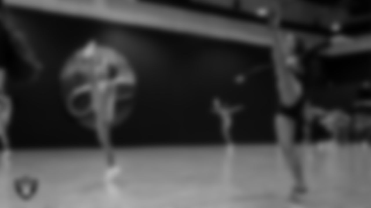 A dancer during a recruitment prep-clinic at The Studio.