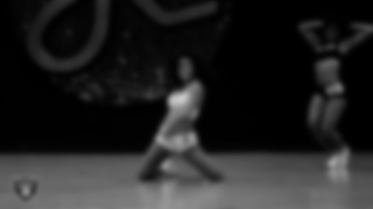 A dancer during a recruitment clinic at The Studio.