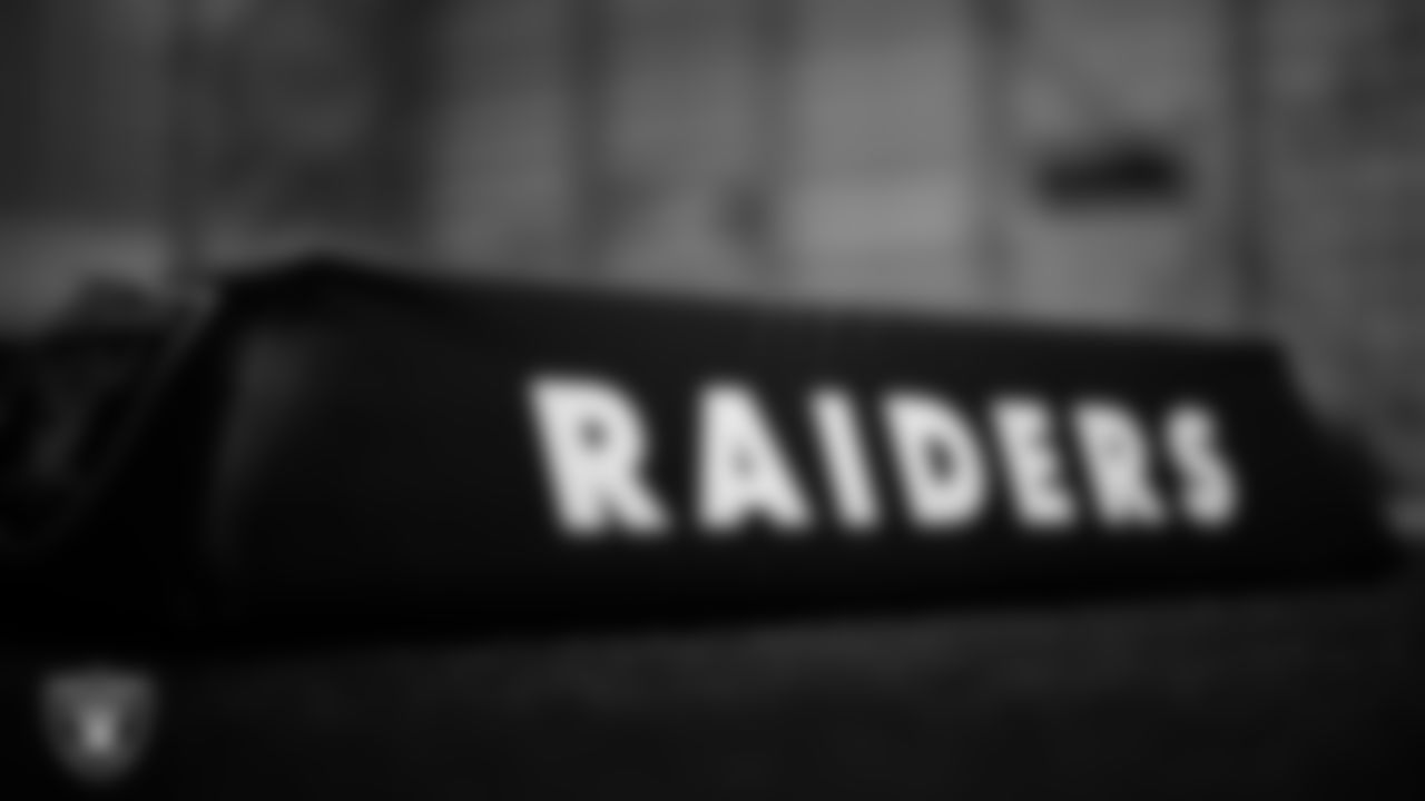 A pad on the field during practice at Intermountain Health Performance Center.