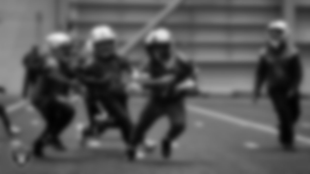 Athletes during an open practice at Intermountain Health Performance Center.