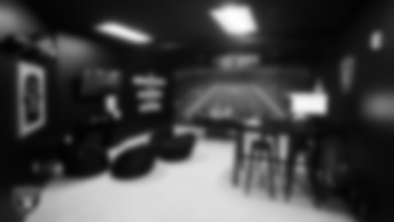 A view of the Las Vegas Raiders business room at Betty's Junior Achievement BizTown.
