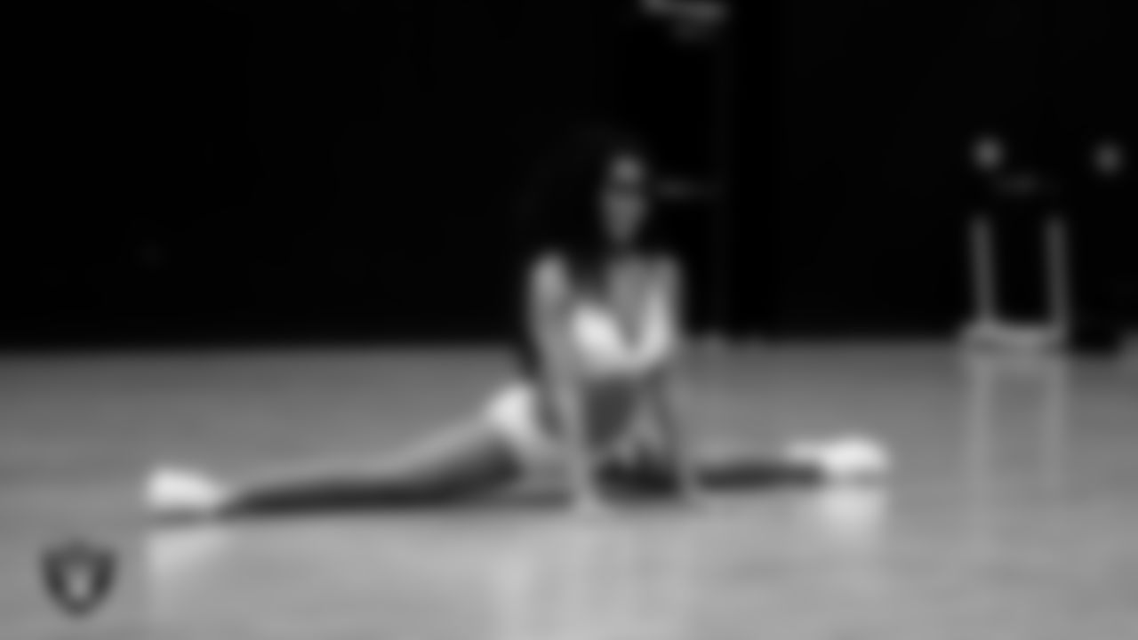 A dancer during a recruitment clinic at The Studio.