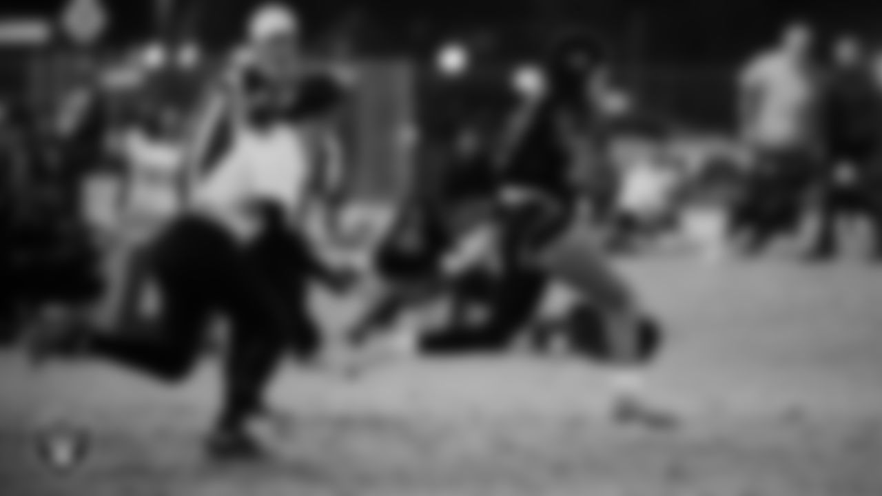 SLAM! Nevada hosts SECTA during the Las Vegas Raiders' High School Flag Football Showcase game at Russel Road Recreational Complex.