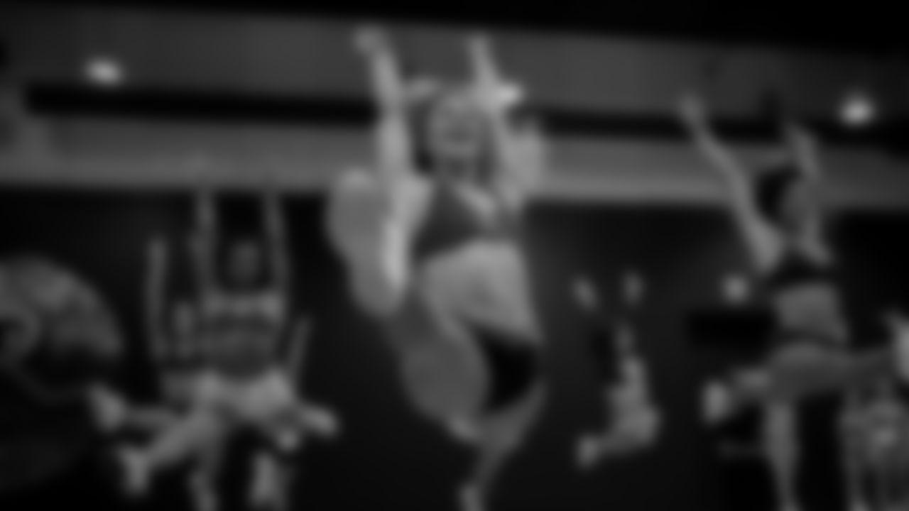 A dancer during a recruitment clinic at The Studio.