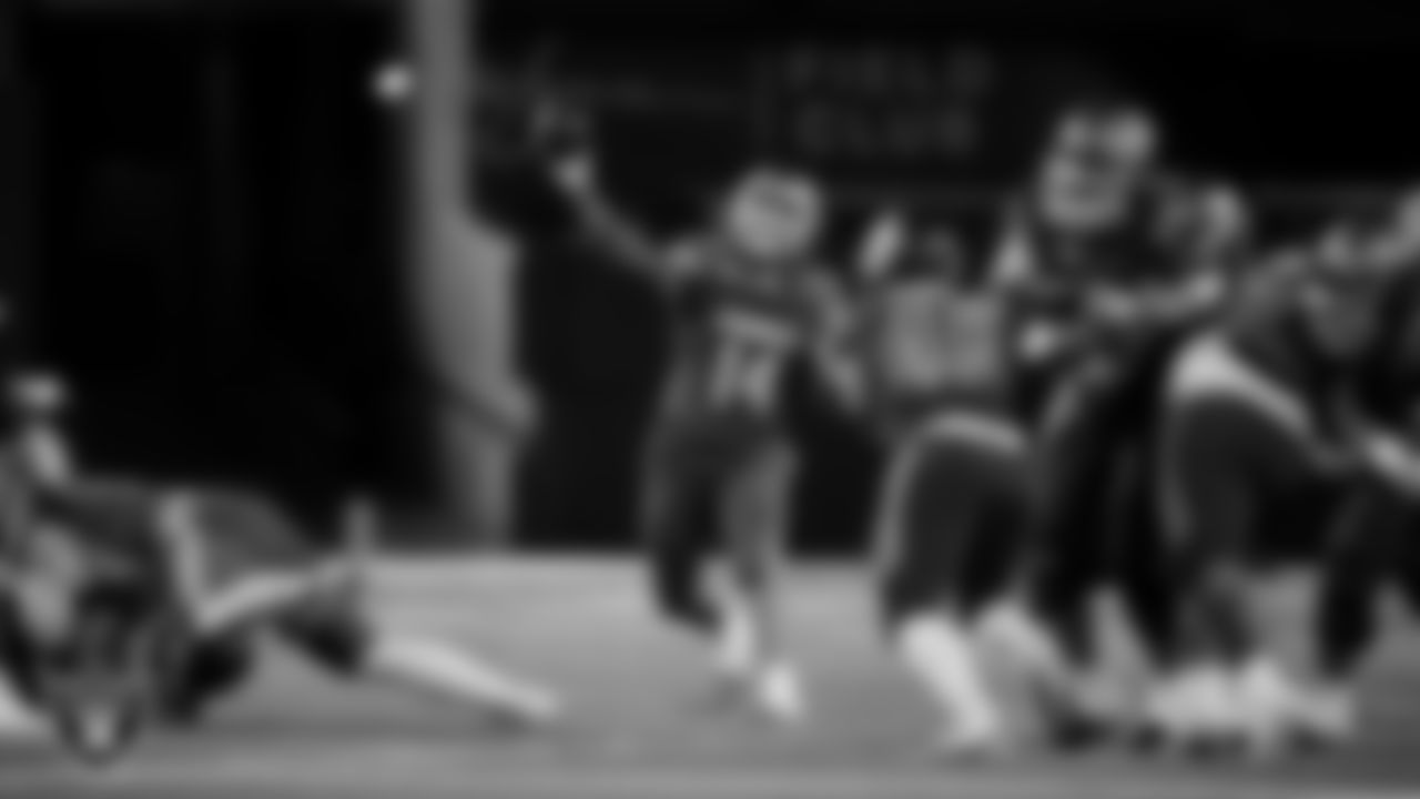 Bishop Gorman High School and Arbor View High School face off in the NIAA 5A Open Division State Championship game at Allegiant Stadium.