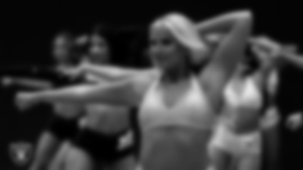 A dancer during a recruitment clinic at The Studio.