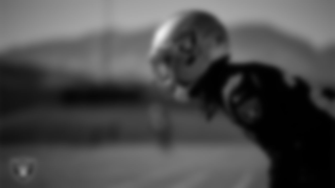 Las Vegas Raiders cornerback Eric Stokes (22) during practice at Intermountain Health Performance Center.