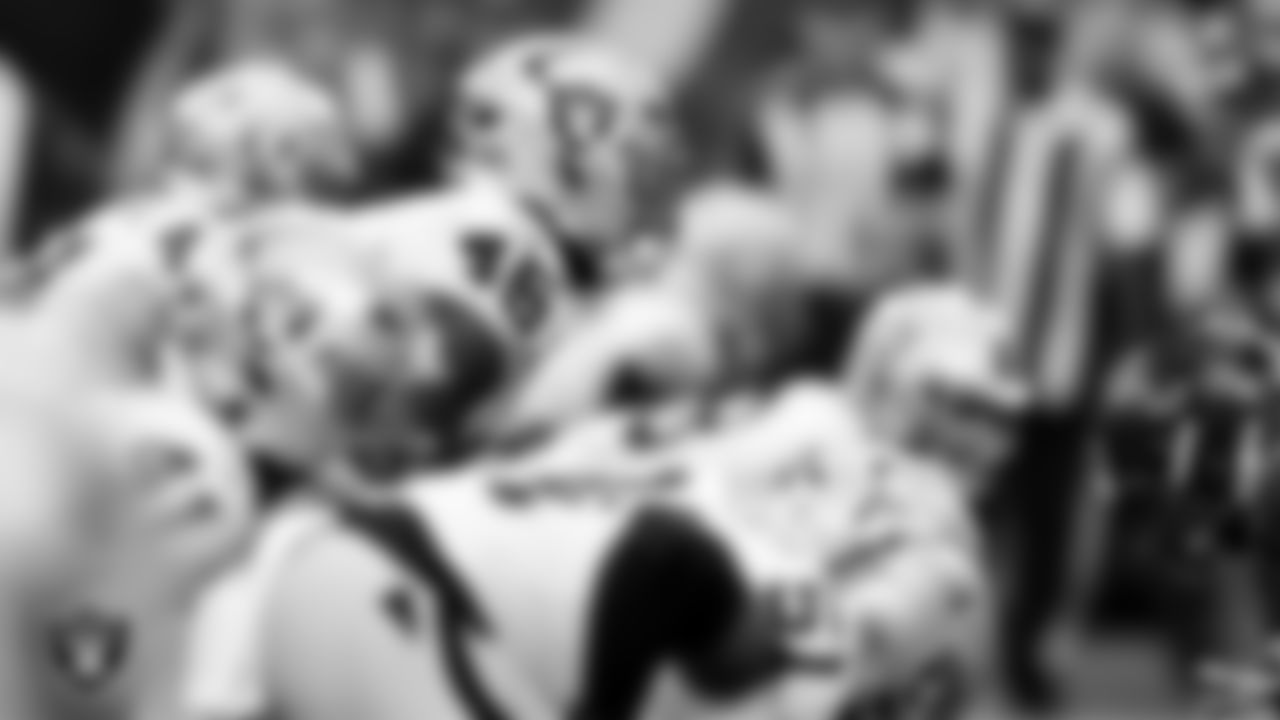 Las Vegas Raiders linebacker Devin White (45) during the regular season away game against the Houston Texans at NRG Stadium.