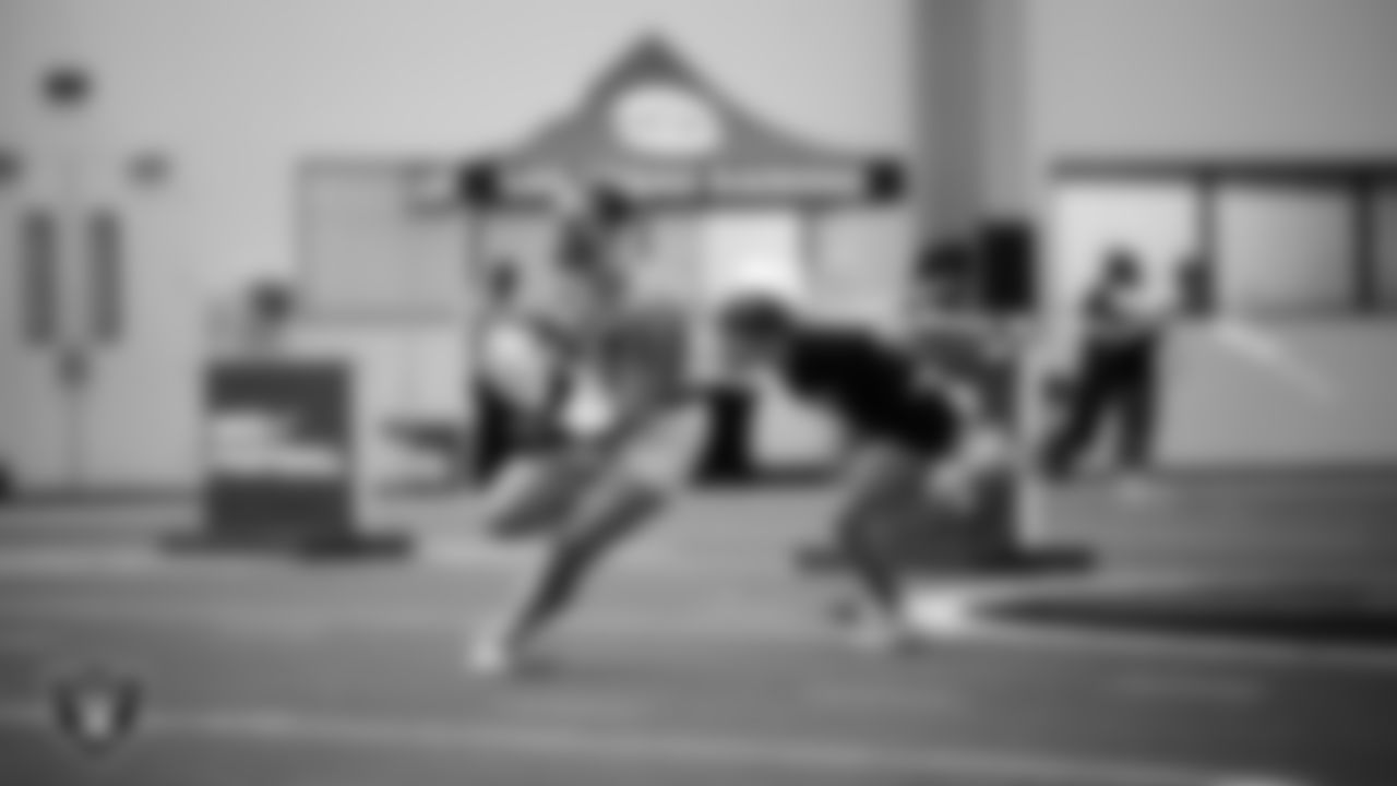 Athletes compete in 7-on-7 games during a Nike 11-On event at Intermountain Health Performance Center.