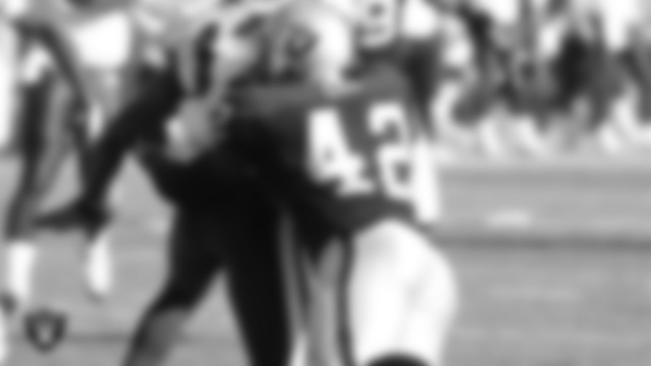 Oakland Raiders running back ReShard Lee (42) during the regular season home game against the Houston Texans at McAfee Coliseum, Sunday, December 3, 2006, in Oakland, Calif.