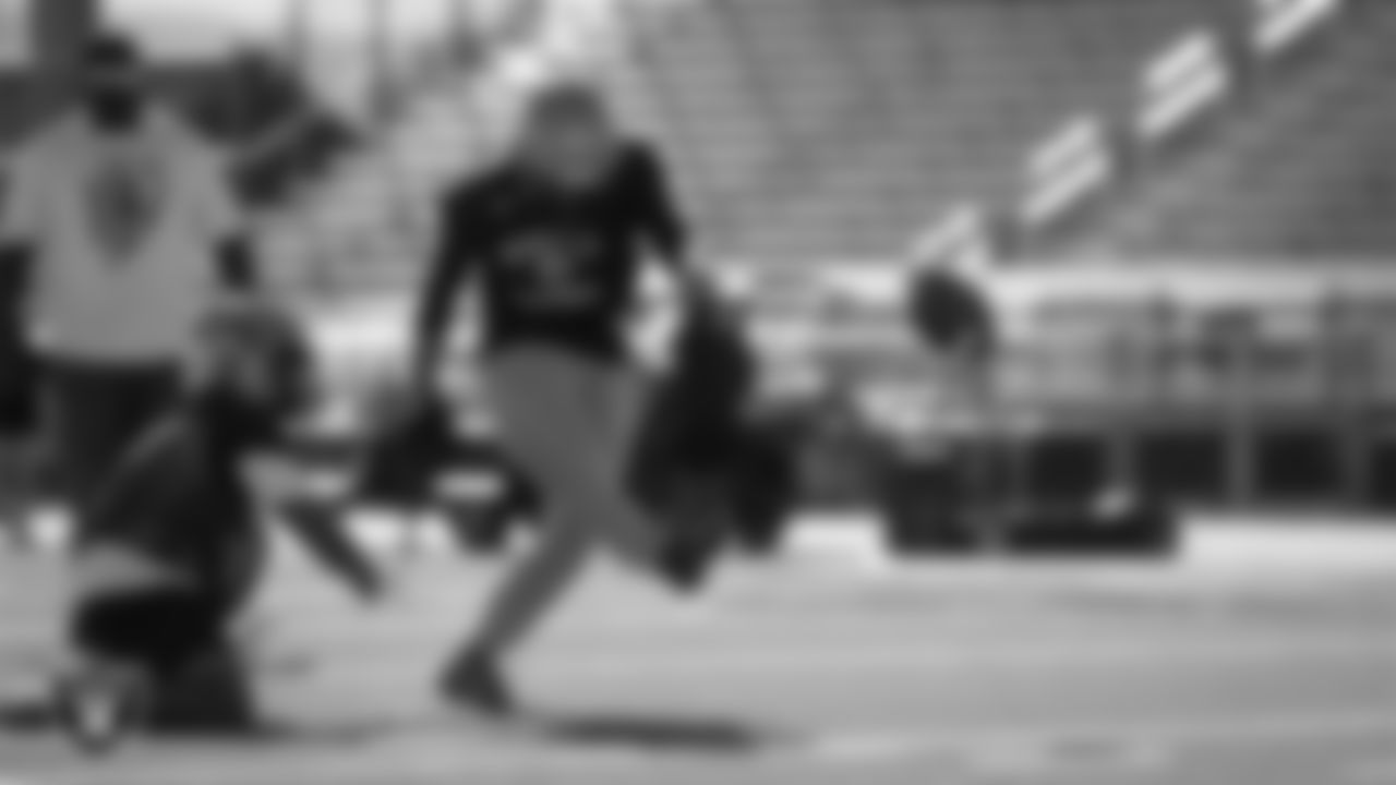 Spring Valley High School football team members during practice at Spring Valley High School.