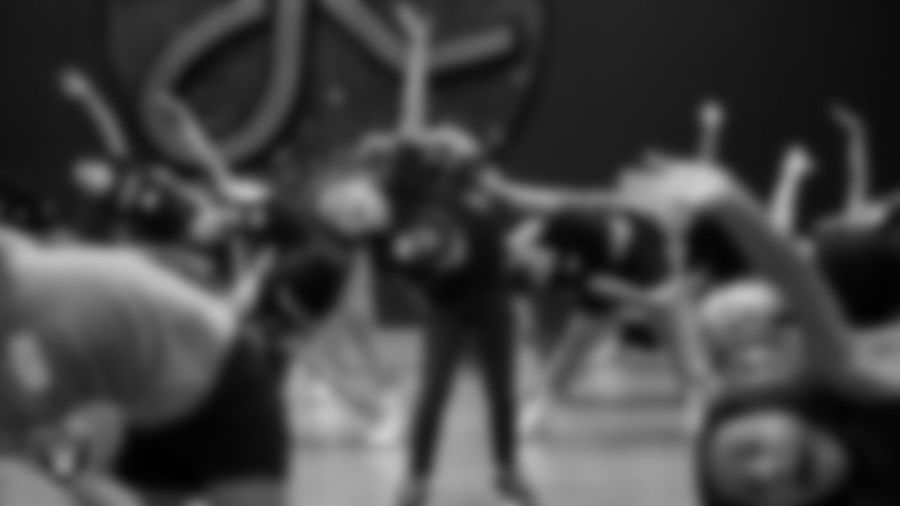 Dancers during day one of summer camp at The Studio.