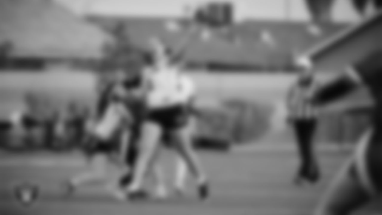 Mater East Academy hosts Las Vegas High School during the Las Vegas Raiders' High School Flag Football Showcase game at Mater East Academy.