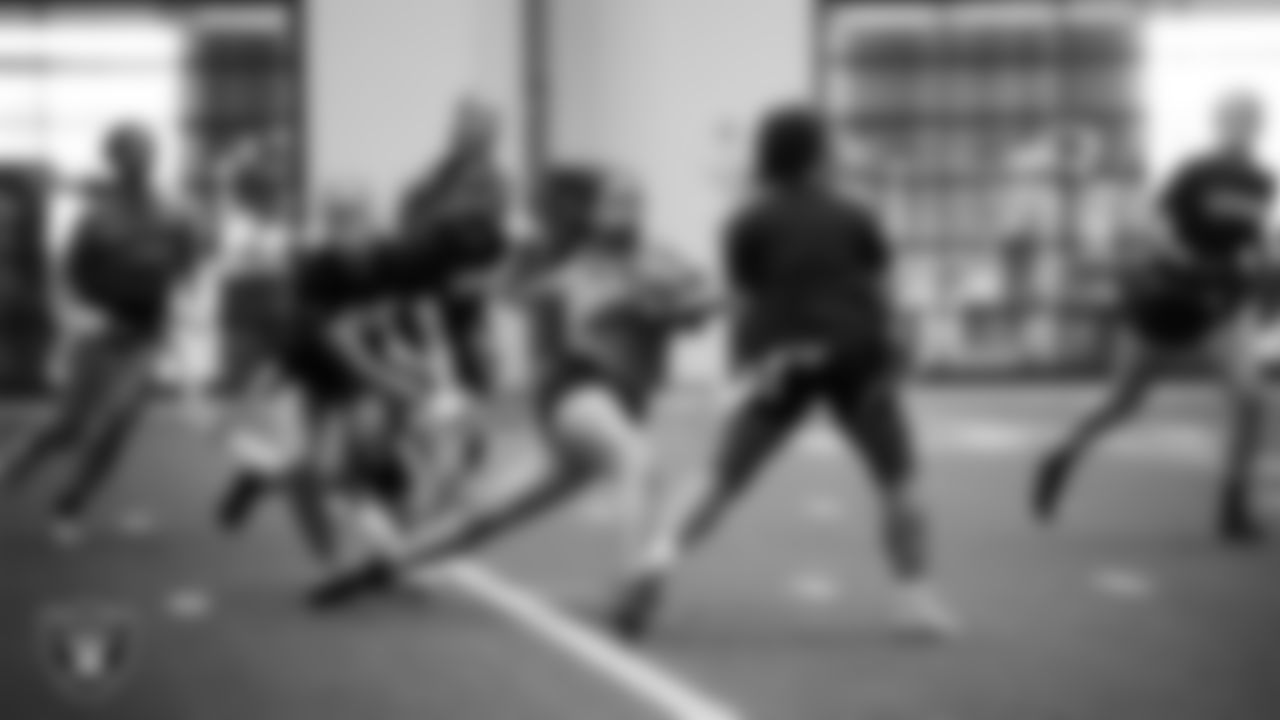 Athletes compete in 7-on-7 games during a Nike 11-On event at Intermountain Health Performance Center.