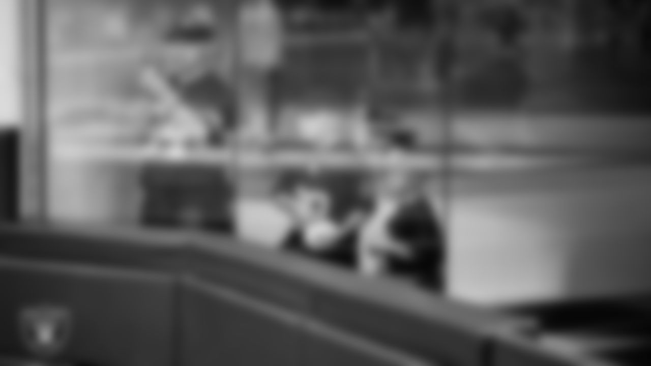 Fans before the Las Vegas Raiders' regular season away game against the Los Angeles Chargers at SoFi Stadium.