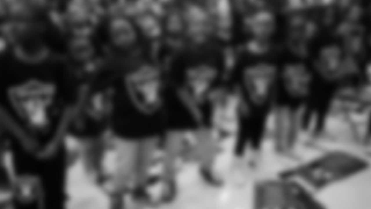 Students during a pep rally at Matt Kelly Elementary School.