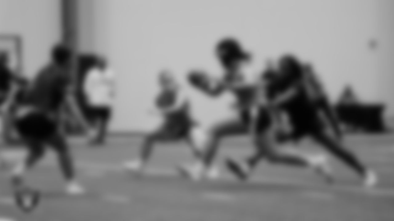 Athletes compete in 7-on-7 games during a Nike 11-On event at Intermountain Health Performance Center.