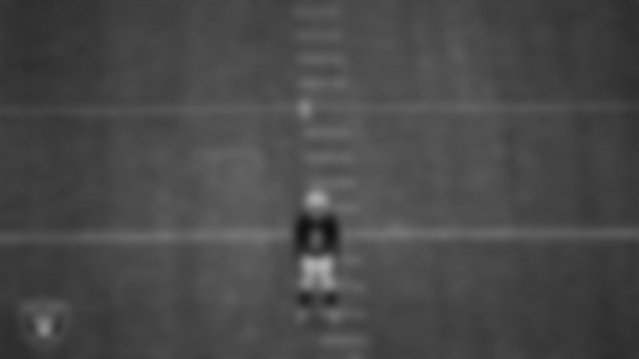 Las Vegas Raiders running back Ashton Jeanty (2) lines up before the snap during the regular season home game against the Jacksonville Jaguars at Allegiant Stadium.