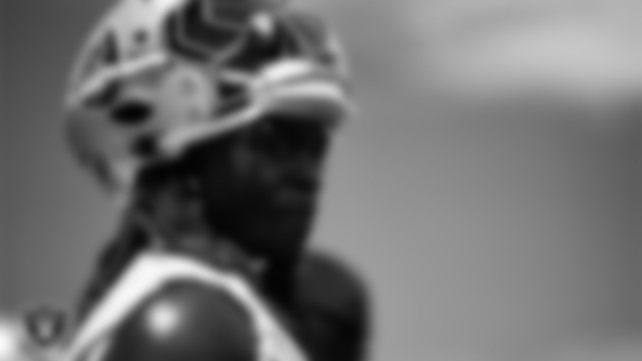 Las Vegas Raiders running back Ashton Jeanty (2) at an Organized Team Activity (OTA) at Intermountain Health Performance Center.