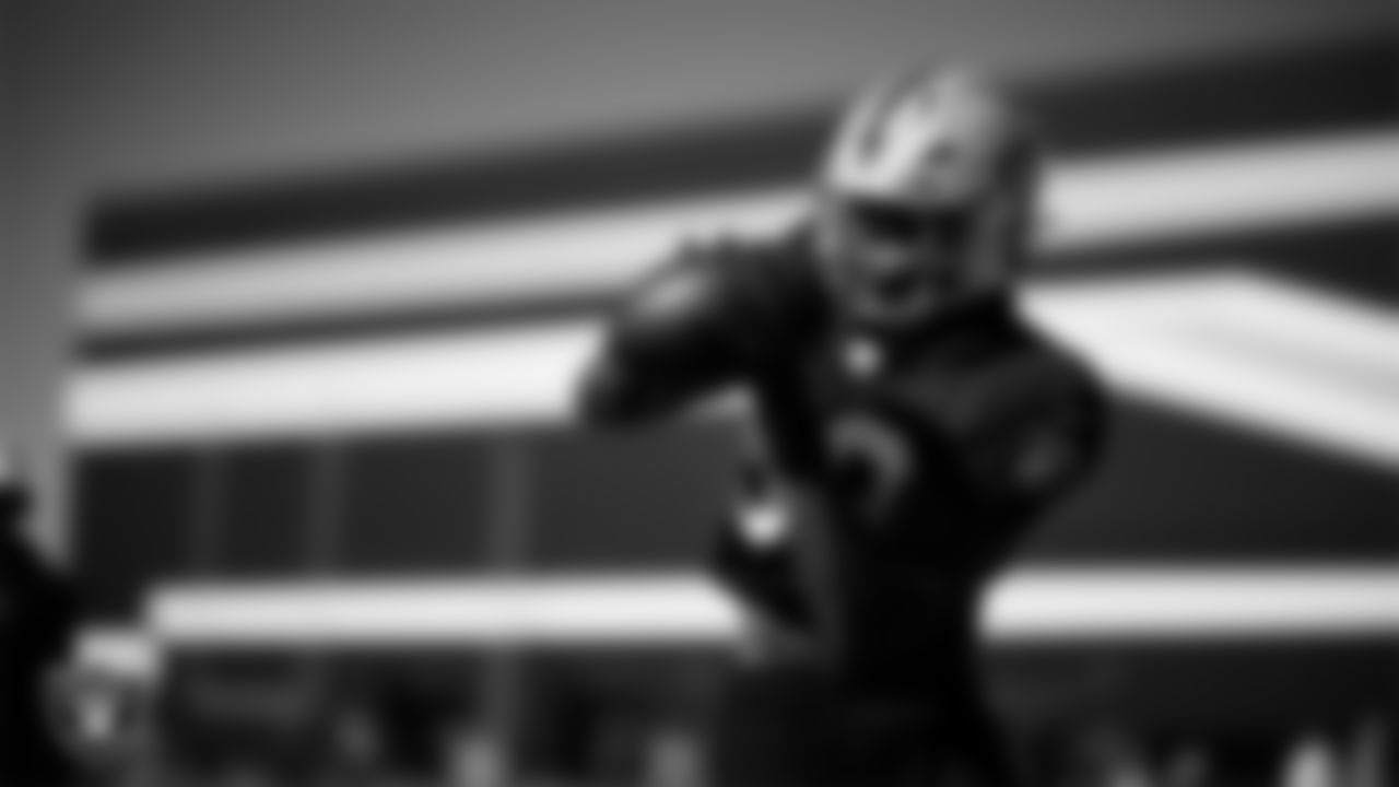 Las Vegas Raiders wide receiver Justin Shorter (88) during practice at Intermountain Health Performance Center.