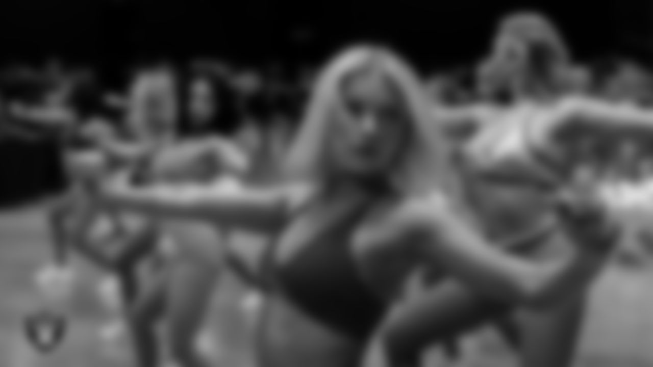 A dancer during a recruitment clinic at The Studio.