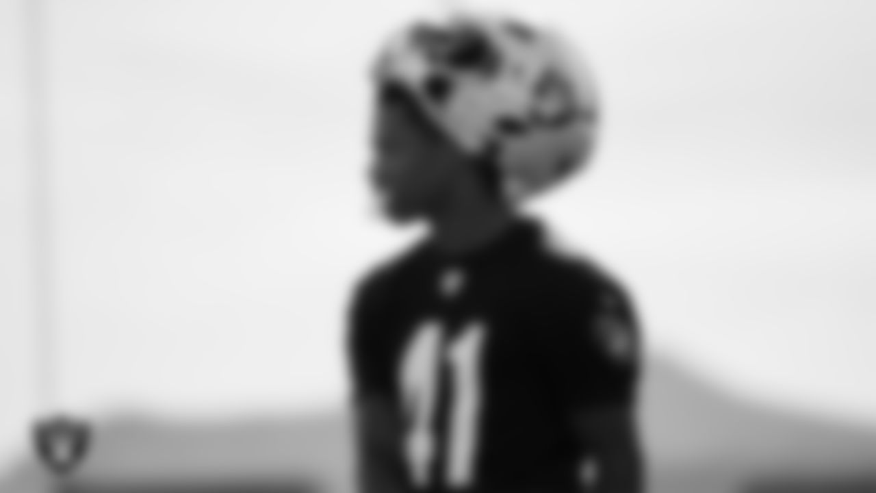 Las Vegas Raiders cornerback Greedy Vance (41) during practice at Intermountain Health Performance Center.