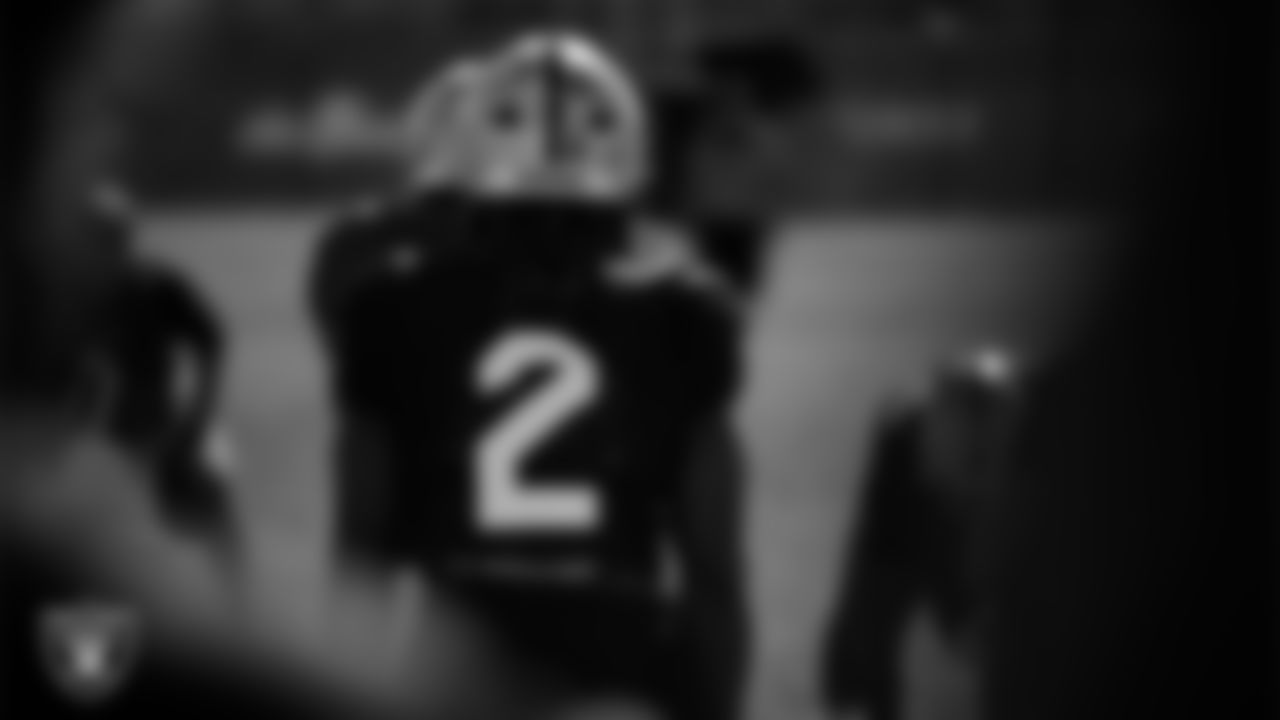 Las Vegas Raiders running back Ashton Jeanty (2) during practice at Intermountain Health Performance Center.