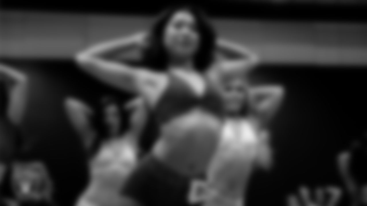 A dancer during a recruitment clinic at The Studio.