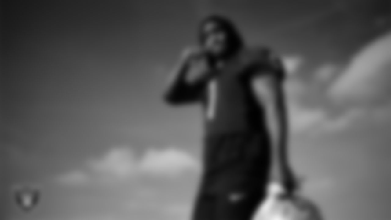 Las Vegas Raiders running back Zamir White (3) during practice at Intermountain Health Performance Center.