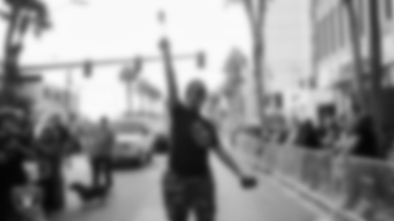 Members of U.S. VETS - Las Vegas during the Veterans Day Parade in Downtown Las Vegas.