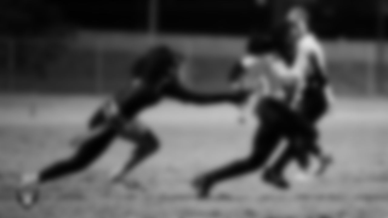 SLAM! Nevada hosts SECTA during the Las Vegas Raiders' High School Flag Football Showcase game at Russel Road Recreational Complex.