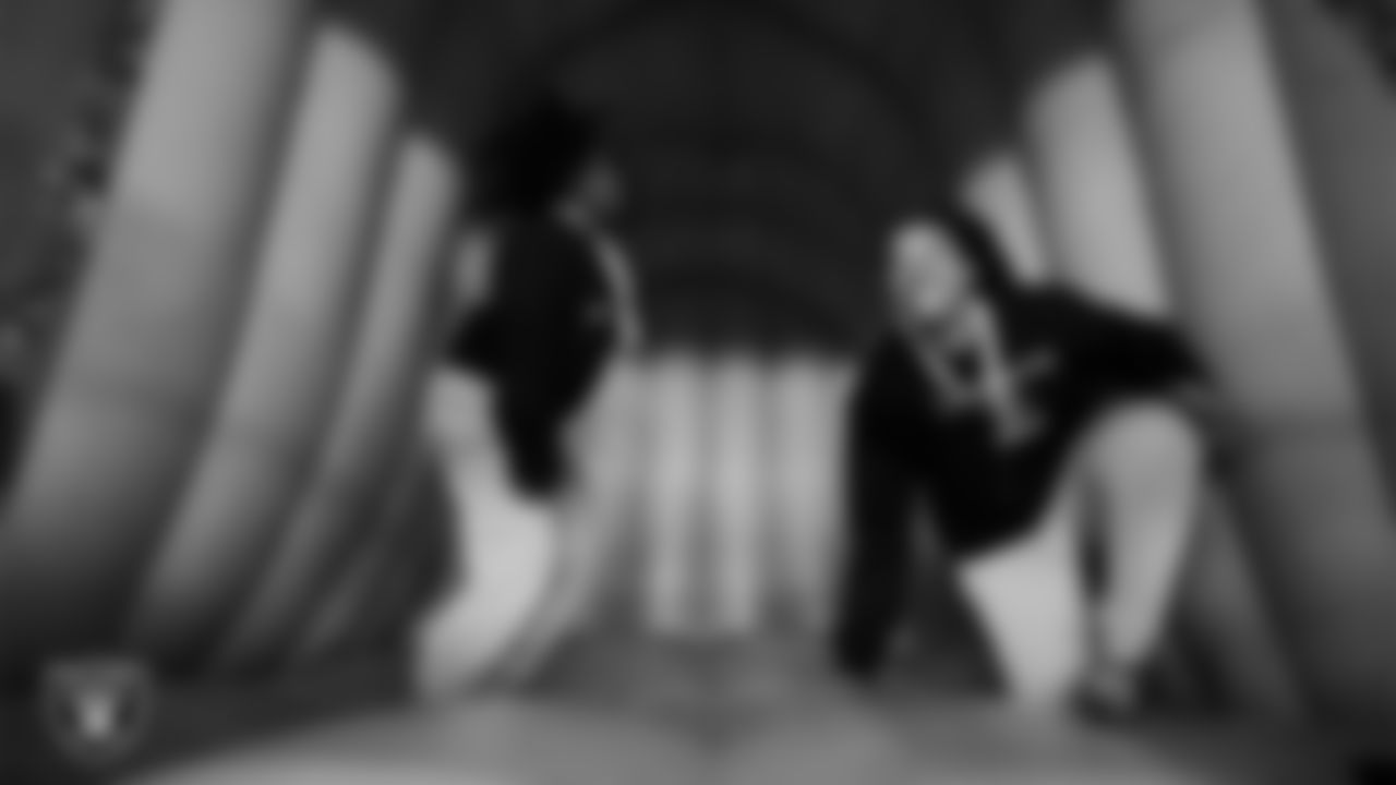 Students enjoy an activity during a Raiders Youth Holiday Party at Intermountain Health Performance Center.